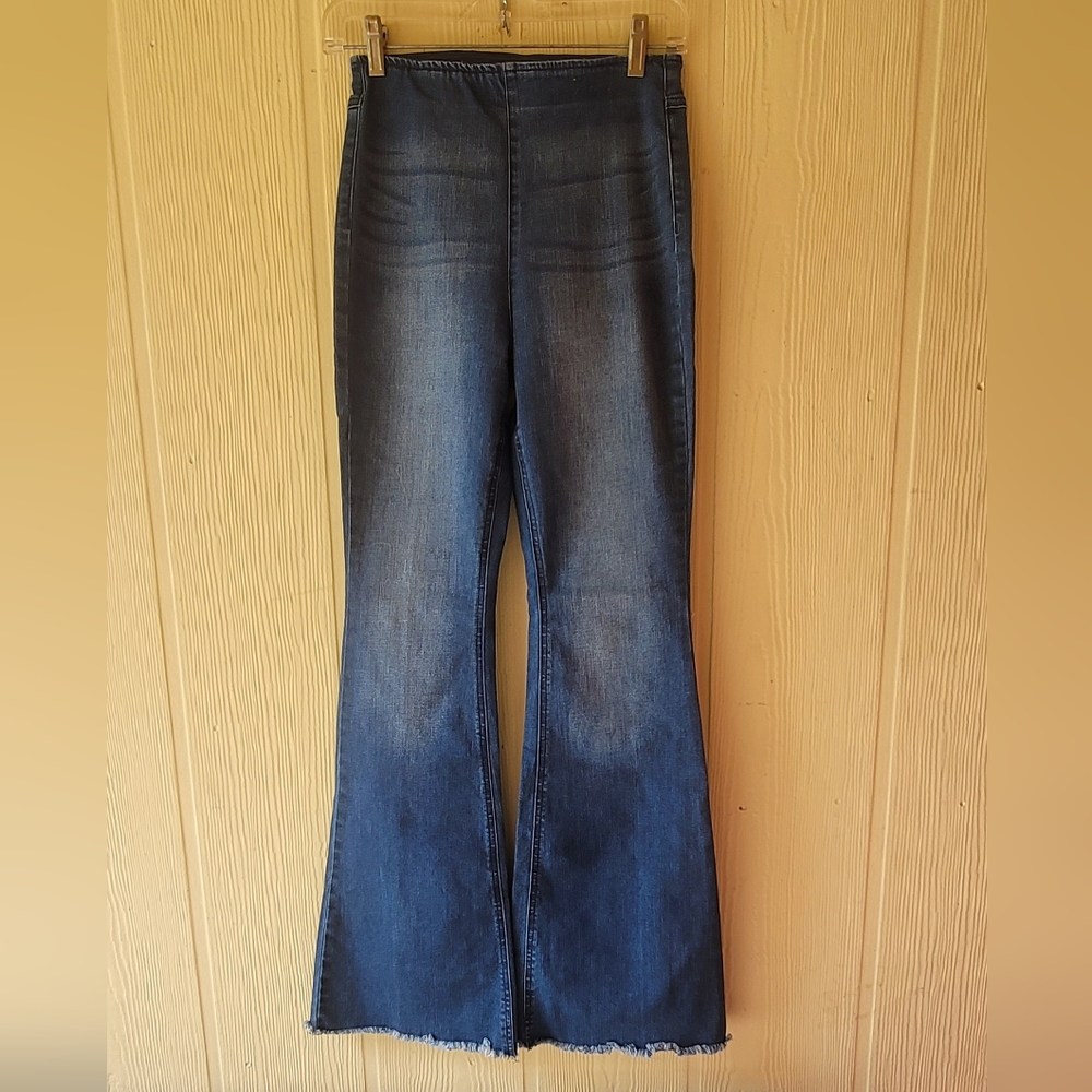 Blue Jeans with waist band by Love Fire Size  M